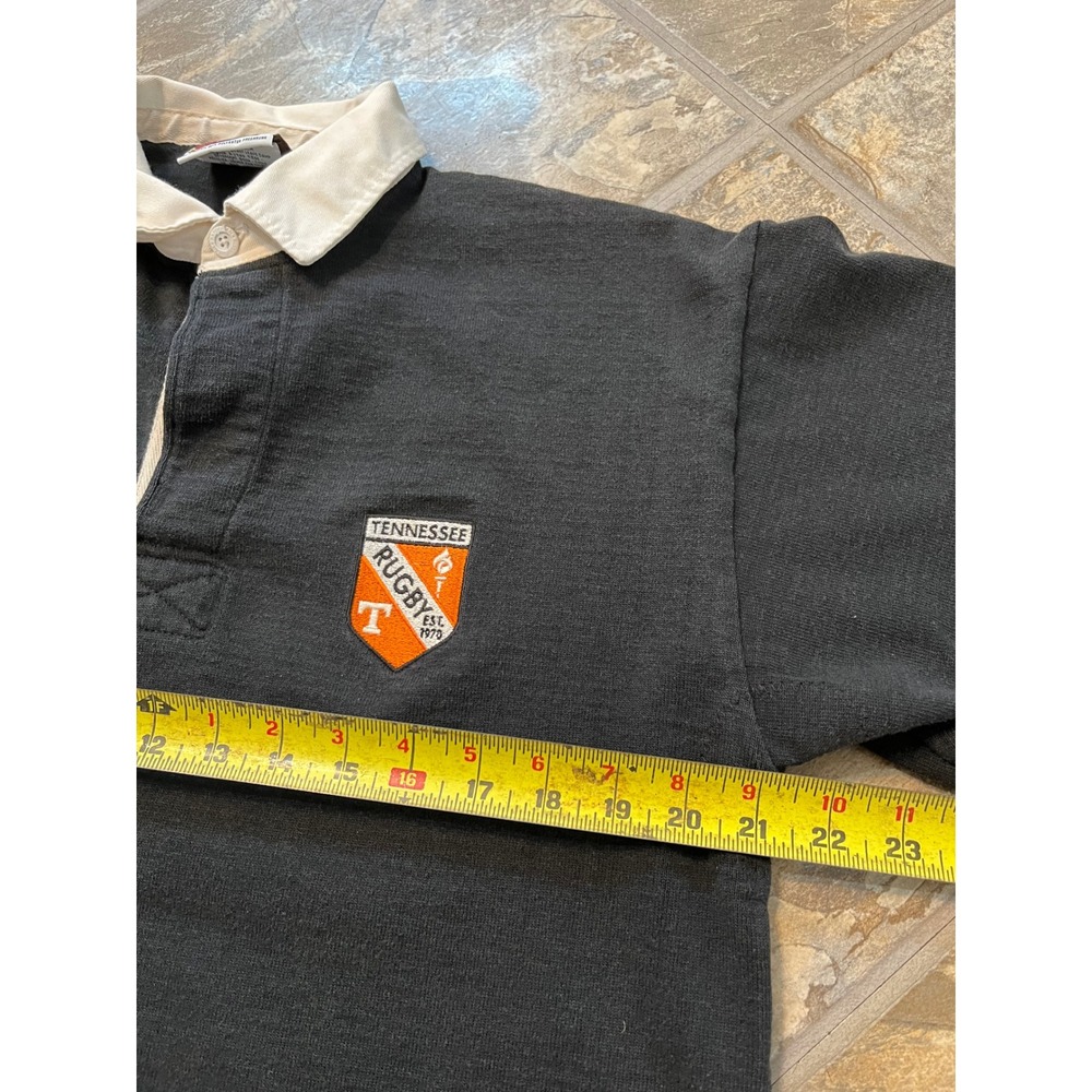 Barbarian Rugby Shirt Mens Large Black Vintage Tennessee Rugby 18 - Picture 6 of 7